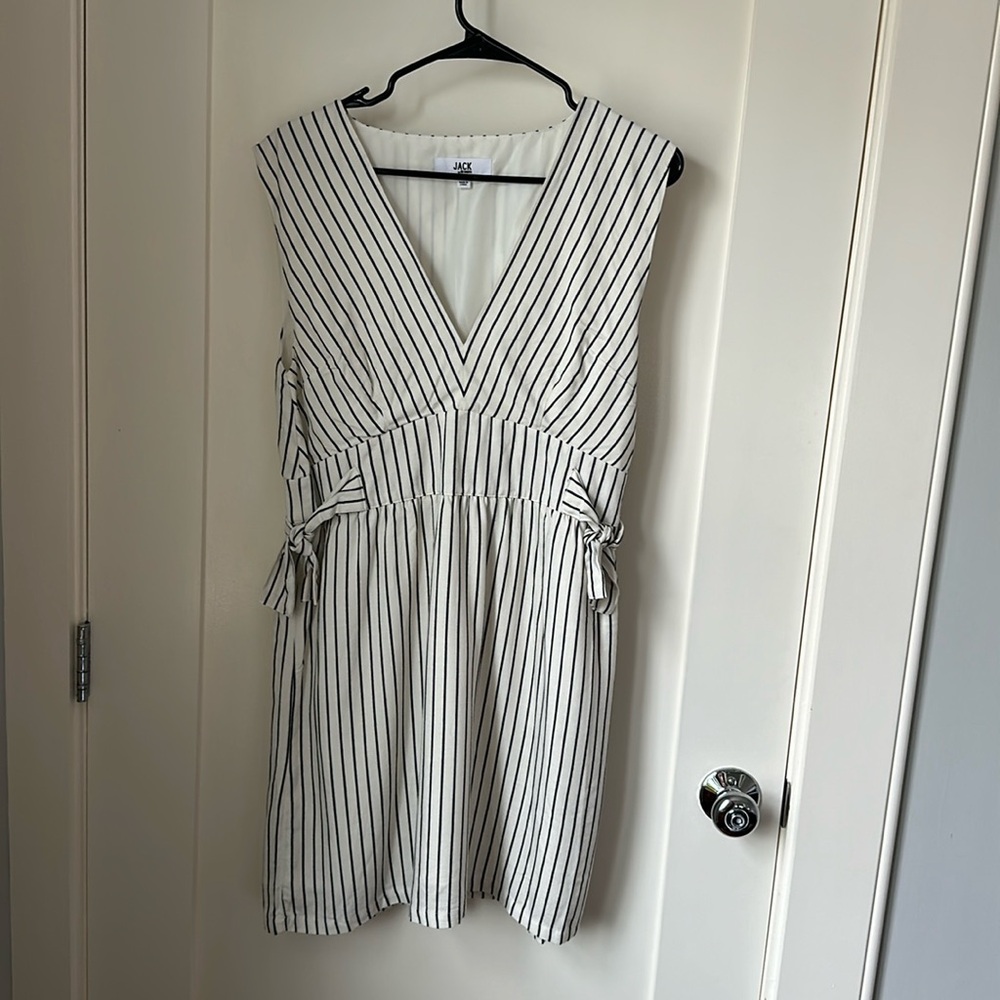 Jack by BB Dakota Pinstripe Dress
